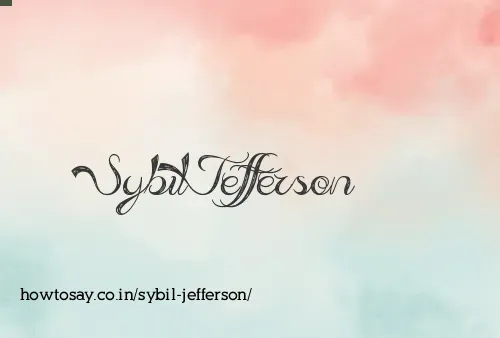 Sybil Jefferson