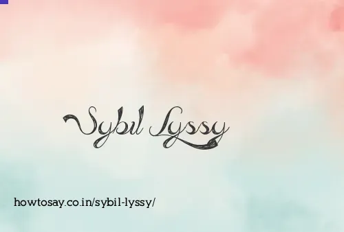 Sybil Lyssy