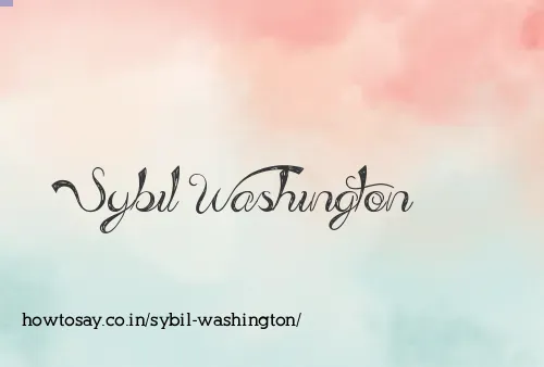 Sybil Washington