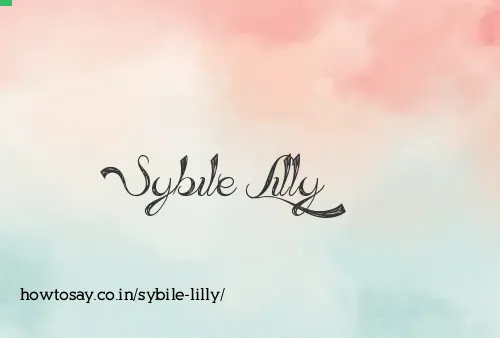Sybile Lilly