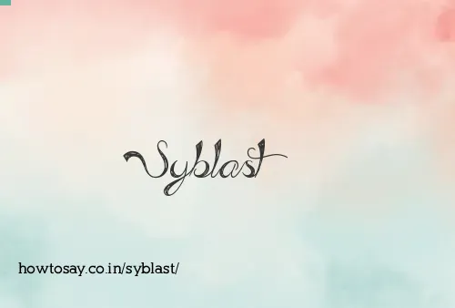 Syblast