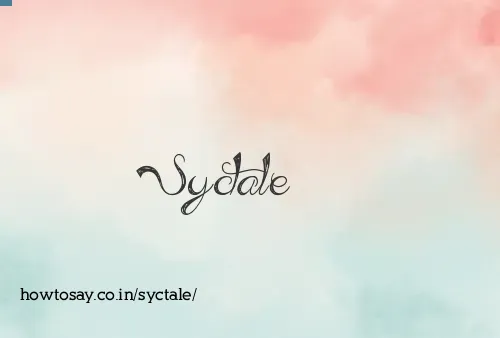 Syctale