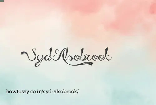Syd Alsobrook