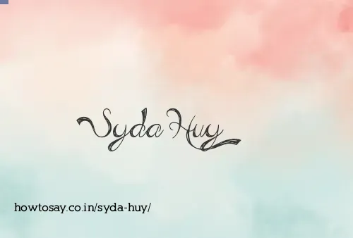 Syda Huy