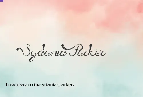 Sydania Parker
