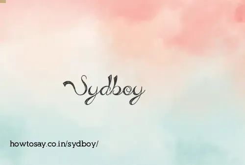 Sydboy