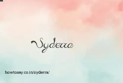 Syderra