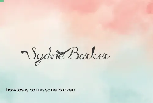 Sydne Barker