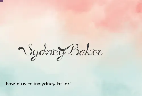 Sydney Baker