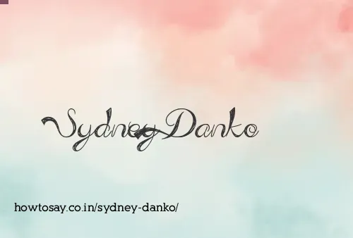 Sydney Danko