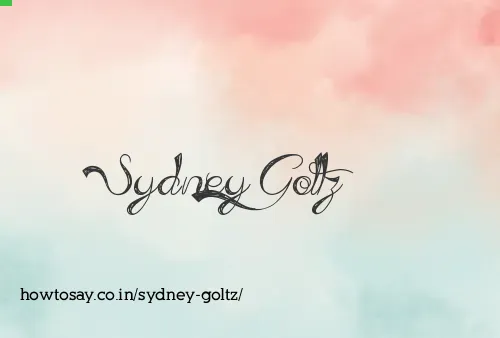 Sydney Goltz