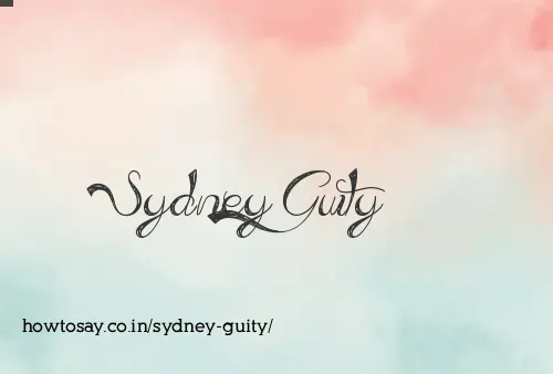 Sydney Guity