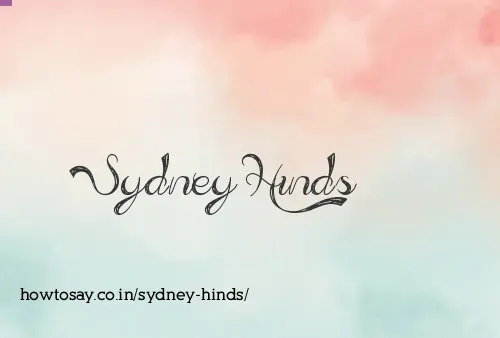 Sydney Hinds