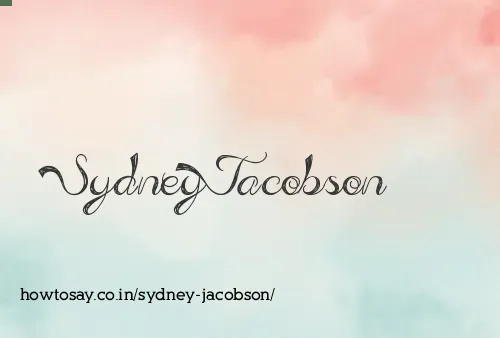 Sydney Jacobson