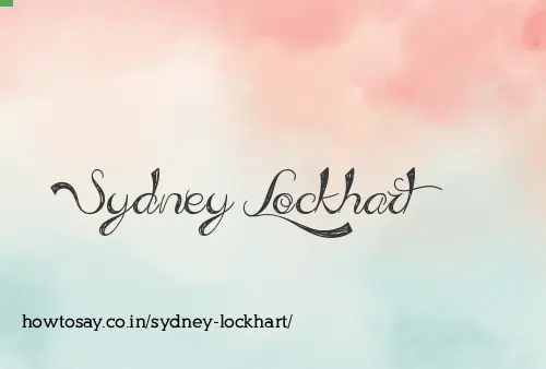 Sydney Lockhart