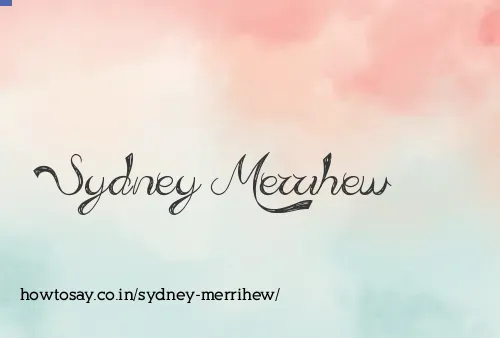 Sydney Merrihew