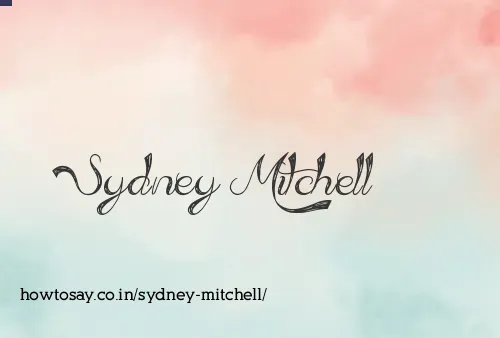 Sydney Mitchell