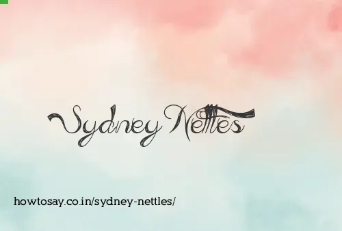 Sydney Nettles
