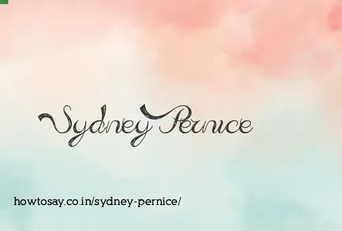 Sydney Pernice