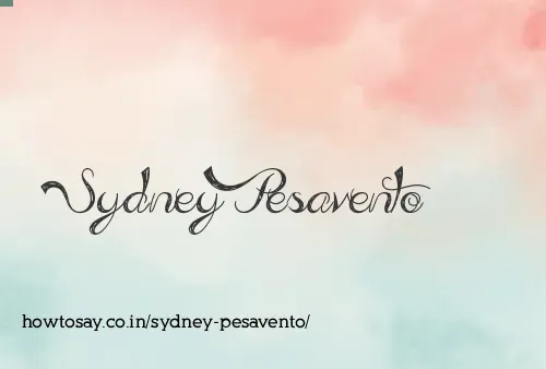 Sydney Pesavento