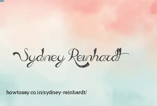 Sydney Reinhardt