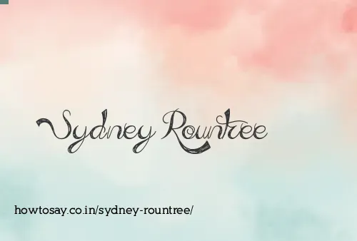 Sydney Rountree