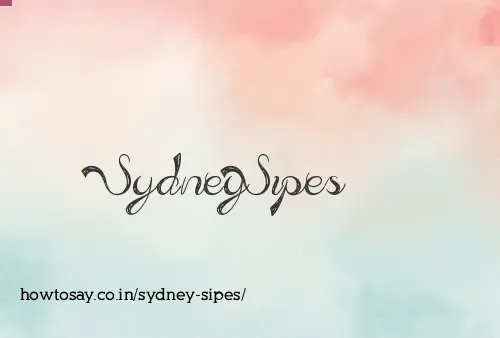 Sydney Sipes