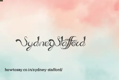 Sydney Stafford