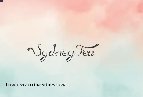 Sydney Tea