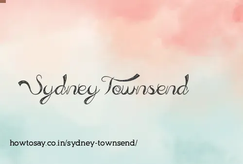 Sydney Townsend