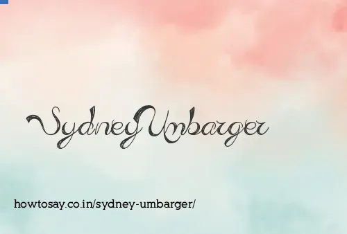Sydney Umbarger