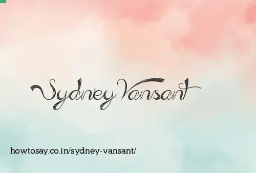 Sydney Vansant