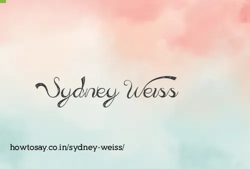 Sydney Weiss
