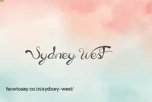 Sydney West