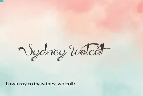 Sydney Wolcott