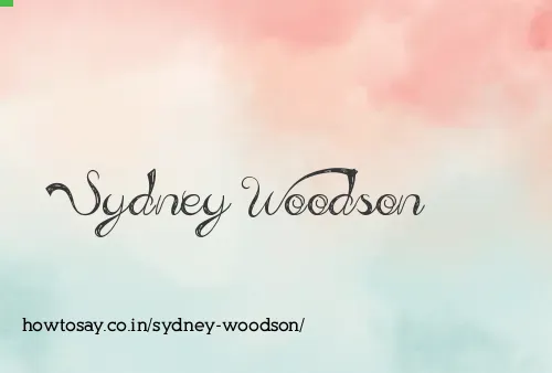 Sydney Woodson