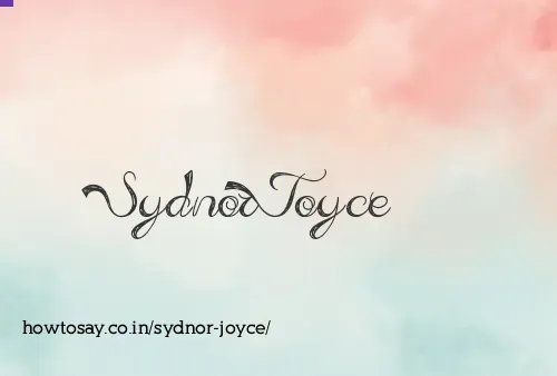 Sydnor Joyce