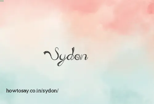 Sydon