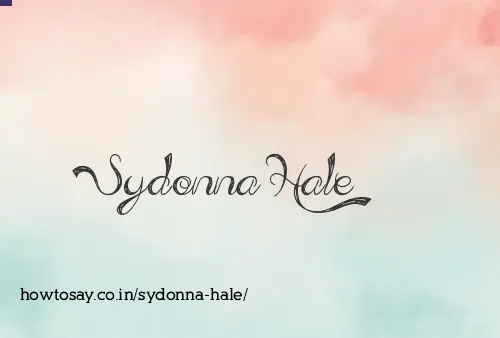 Sydonna Hale
