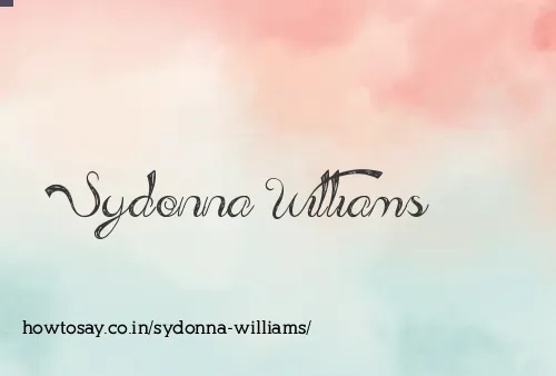Sydonna Williams