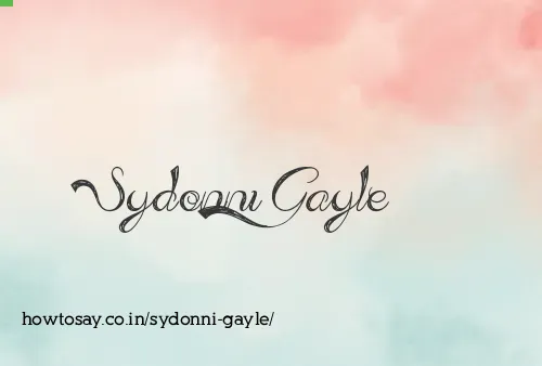 Sydonni Gayle