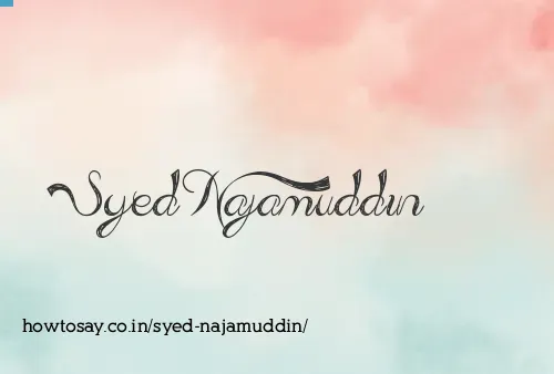 Syed Najamuddin