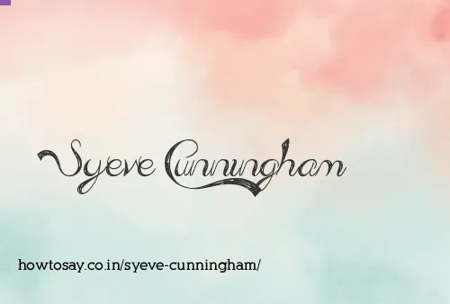 Syeve Cunningham