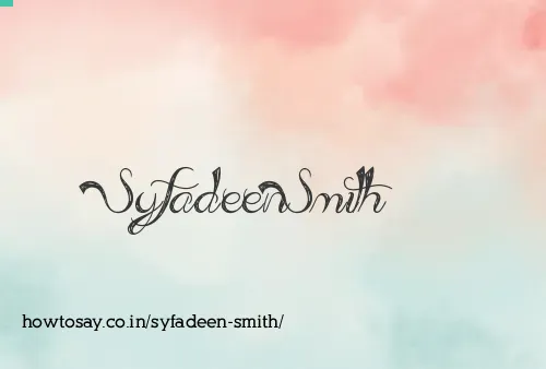 Syfadeen Smith