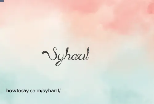 Syharil