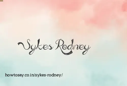 Sykes Rodney