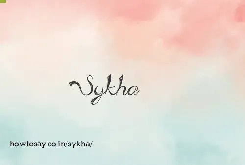 Sykha