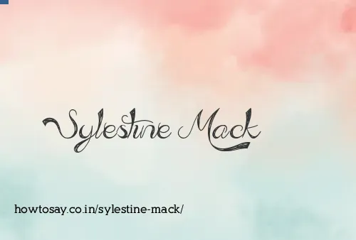 Sylestine Mack