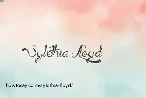 Sylethia Lloyd