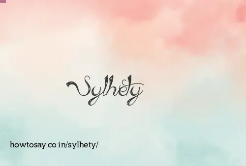 Sylhety